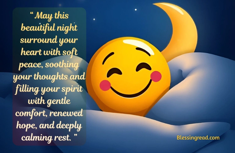Beautiful Good Night Blessings