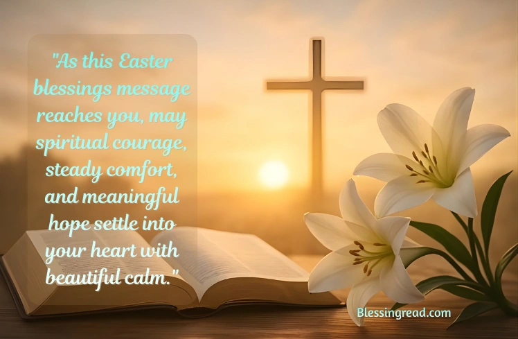 Easter Blessings Message