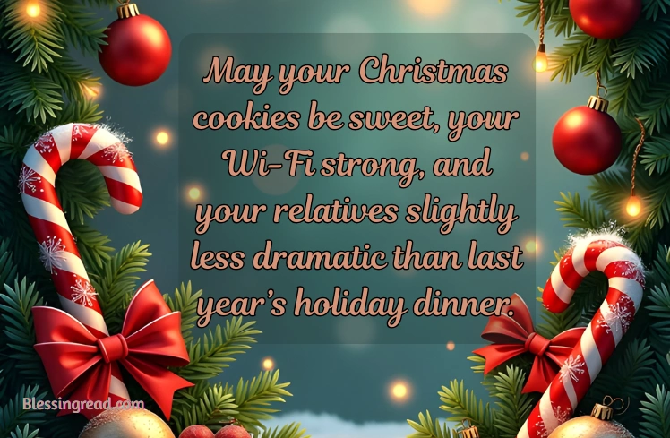 Funny Merry Christmas Blessings Messages