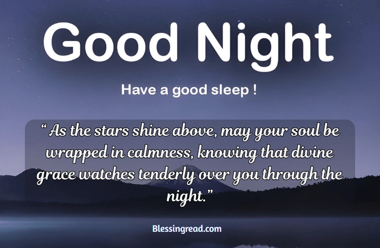 Good Night Blessings