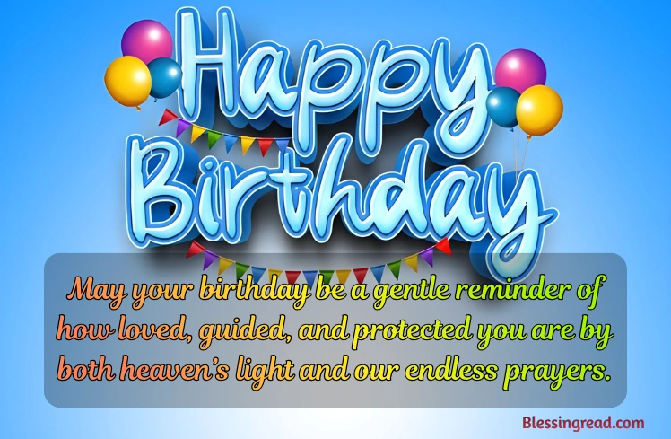 Happy Birthday Blessings for Son