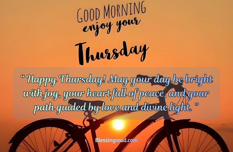 Happy Thursday Blessings