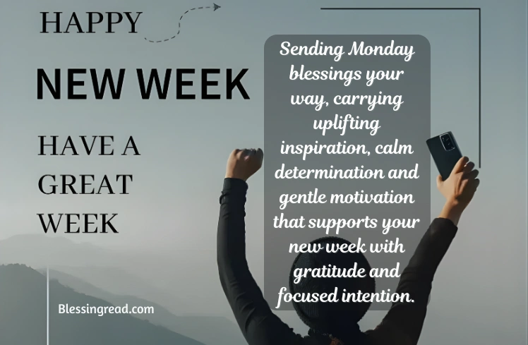 Monday New Week Blessings