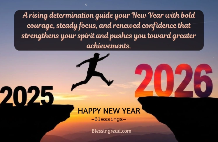 Motivational Inspirational New Year Blessings