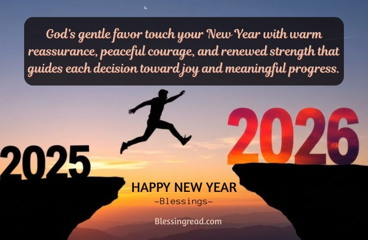 New Year Blessings from God