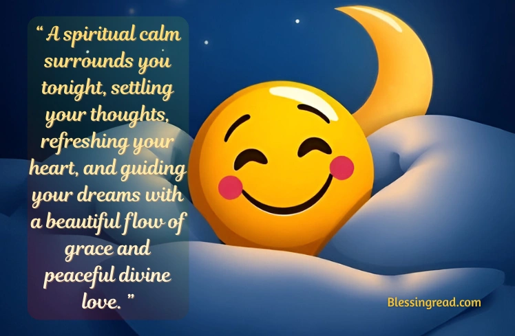 Spiritual Beautiful Good Night Blessings