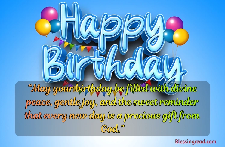 Spiritual Happy Birthday Blessings Quotes 