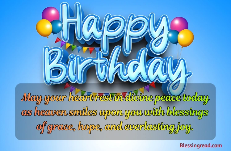Spiritual Happy Birthday Blessings