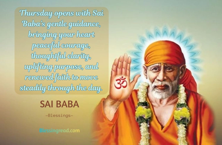 Thursday Sai Baba Blessings