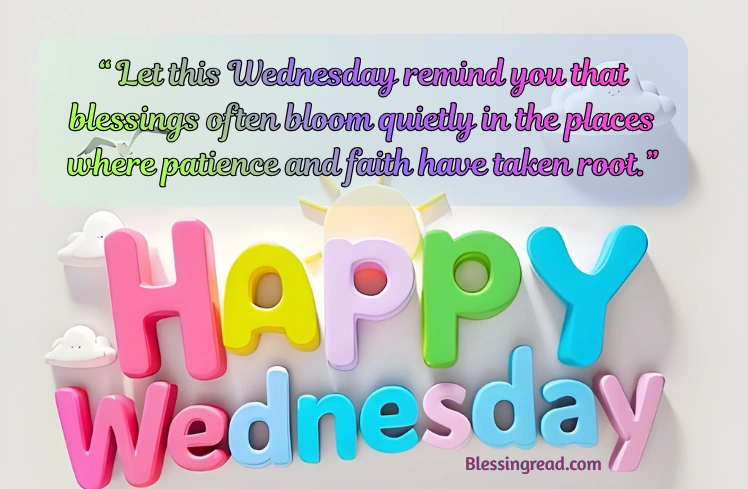 Wednesday Blessings Quotes