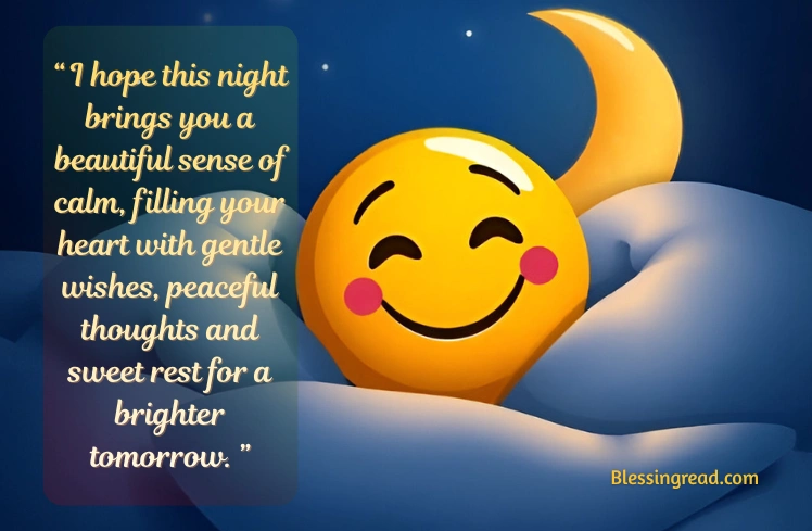 Wishes Beautiful Good Night Blessings