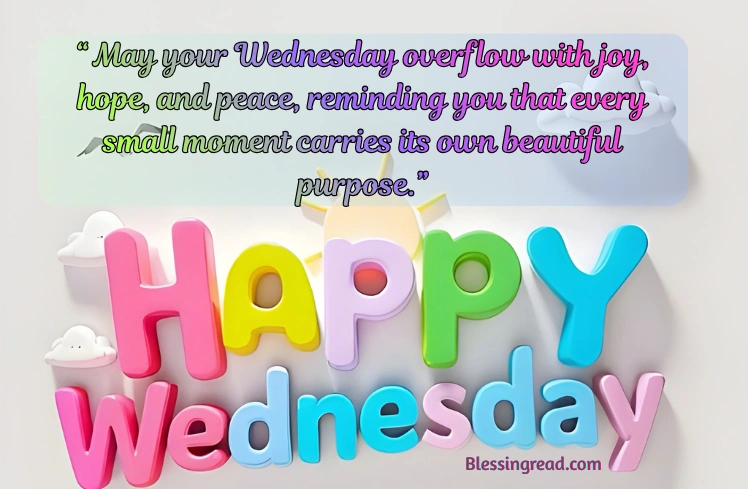 Wonderful Wednesday Blessings