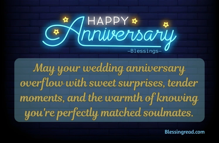 Wedding Anniversary Wishes And Blessings