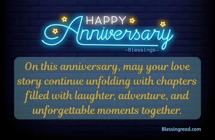 Happy Anniversary Blessings