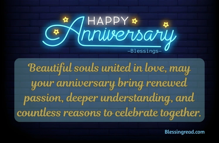 Anniversary Blessings For Couple