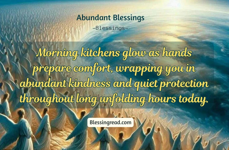 Abundant Blessings and Care