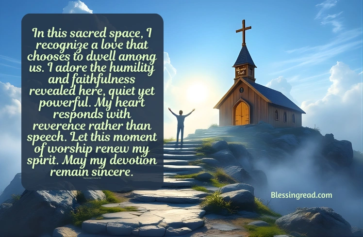 Blessed Sacrament Adoration Prayers