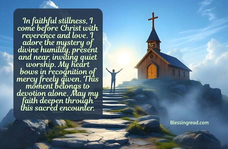 Catholic Adoration Prayers