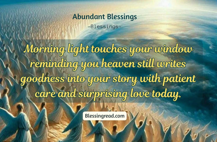God's Abundant Blessings