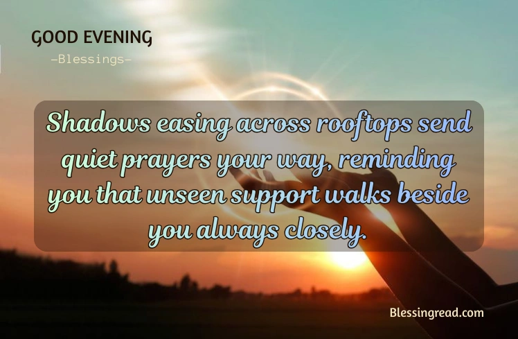 Good Evening Wishes And Blessings