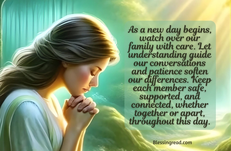 Good Morning Prayers for Family