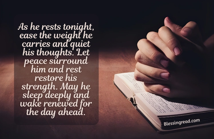 Good Night Prayers for Him