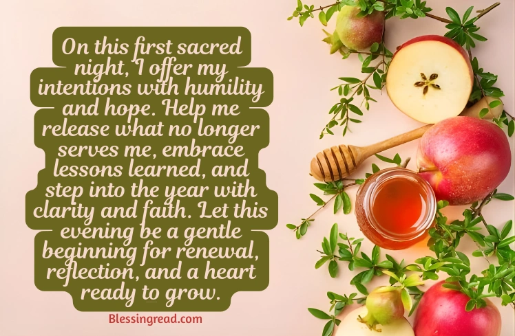 Rosh Hashanah Prayers First Night
