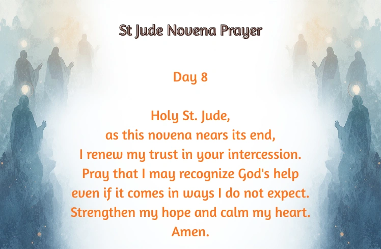 St Jude Novena Prayer Day 8