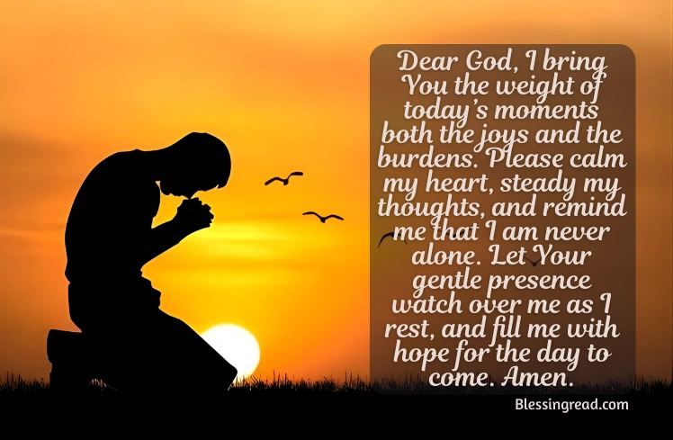 Evening Prayers to God