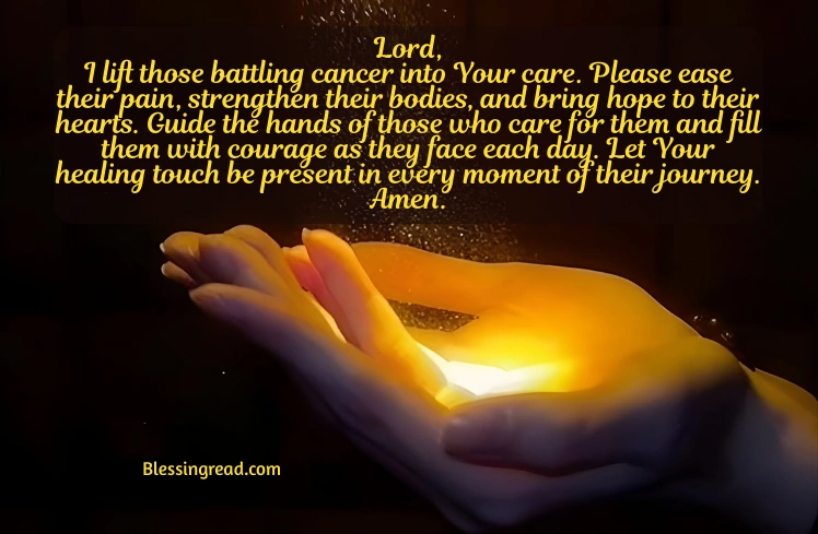 Prayers for Healing Cancer