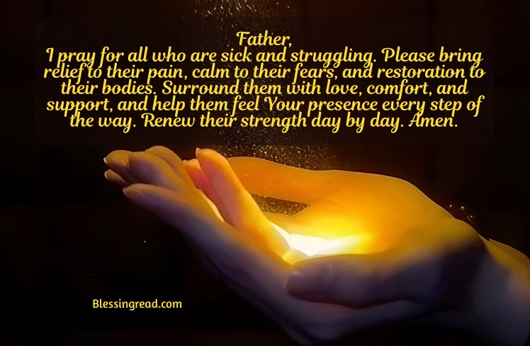 Prayers for Healing the Sick