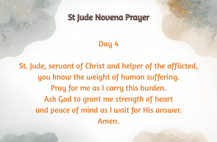 St Jude Novena Prayer Day 4