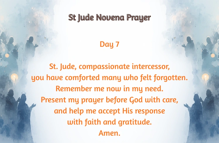 St Jude Novena Prayer Day 7