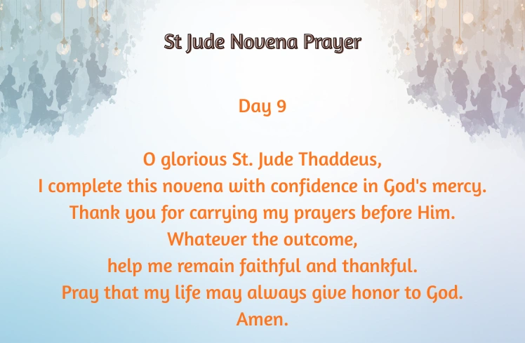 St Jude Novena Prayer Day 9