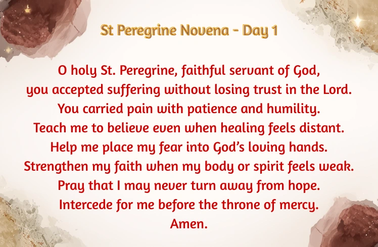 Day 1 – Prayer for Faith in Suffering