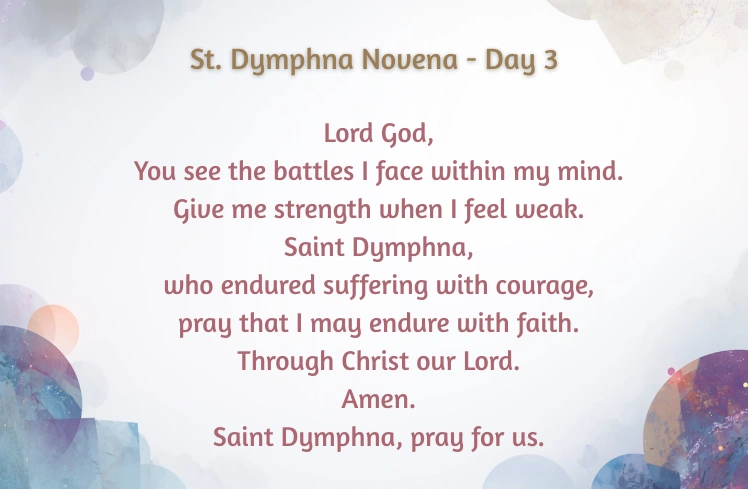 St. Dymphna Novena - Day 3