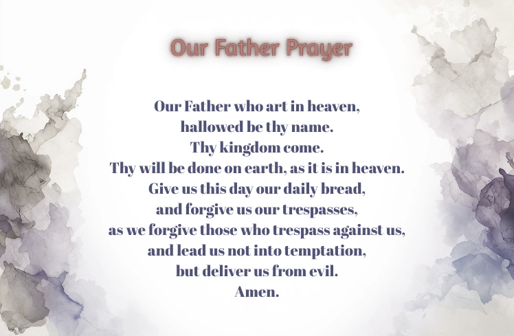 the our father prayer