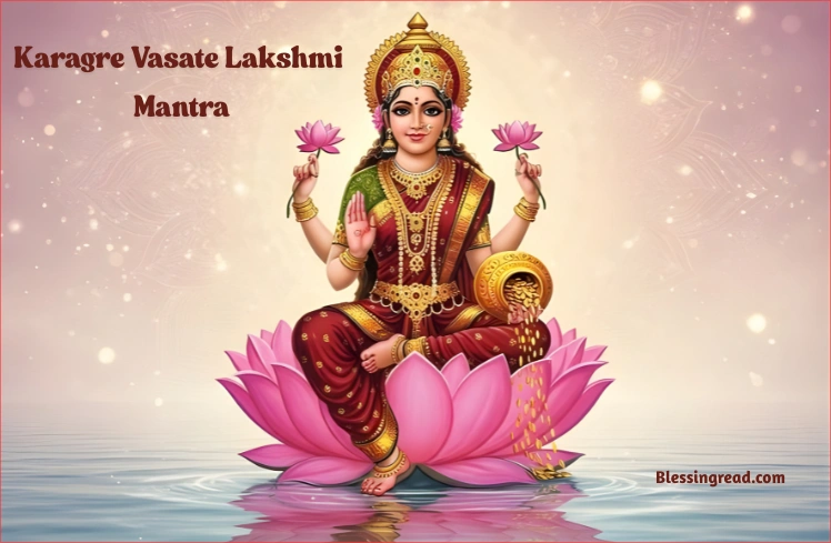 Karagre Vasate Lakshmi Mantra: धन, ज्ञान और दिव्य सुरक्षा की प्राचीन कुंजी karagre vasate lakshmi mantra