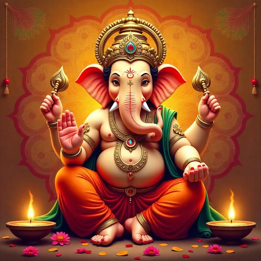 Ganesh Mantra In Sanskrit