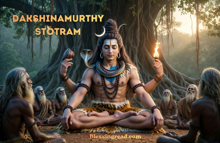 Dakshinamurthy Stotram In Telugu – हिंदी और English में अर्थ, महत्व व संपूर्ण पाठ Dakshinamurthy Stotram In Telugu