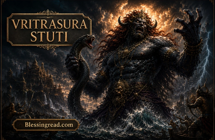 Vritrasura Stuti – वृत्रासुर स्तुति: अर्थ, महत्व और आध्यात्मिक संदेश Vritrasura Stuti
