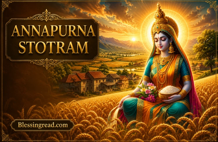 Annapurna Stotram: संपूर्ण माँ अन्नपूर्णा स्तोत्र हिंदी अर्थ और आध्यात्मिक लाभ annapurna stotram full