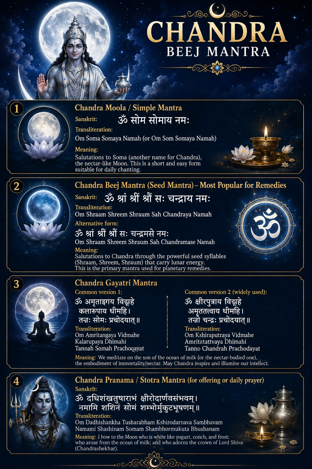 chandra mantra